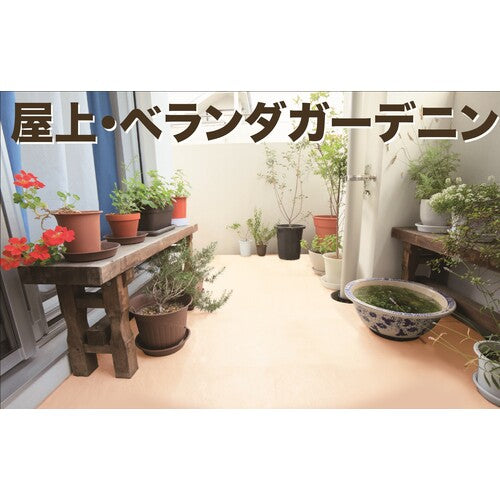 ニッぺ　水性ベランダ・屋上床用防水遮熱塗料　１４ｋｇ　ライトテラコ　ＨＸＴ００４−１４ 4976124246630