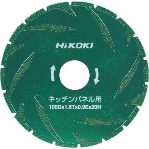 ＨｉＫＯＫＩ チップソー １００ｍｍ キッチンパネル用 0037-1197