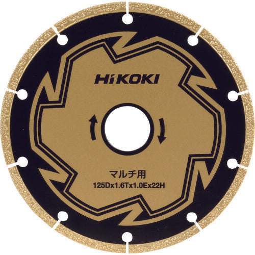 ＨｉＫＯＫＩ チップソー１２５ｍｍ マルチ用 サイディング用 0037-1196