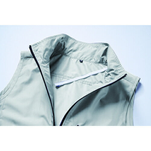 空調服 空調ベスト ウエアのみ ネイビー ４Ｌ KU91830-C03-S6