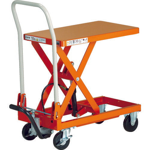 ＴＲＵＳＣＯ ハンドリフター １２０ｋｇ 折りたたみ式３５０Ｘ５７０ HLFA-S120