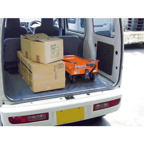 ＴＲＵＳＣＯ ハンドリフター １２０ｋｇ 折りたたみ式３５０Ｘ５７０ HLFA-S120