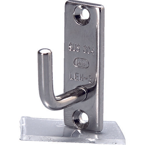 ＴＲＵＳＣＯ ステンレスロングアイフック ３ｍｍ （１個＝１袋） TLEH-3