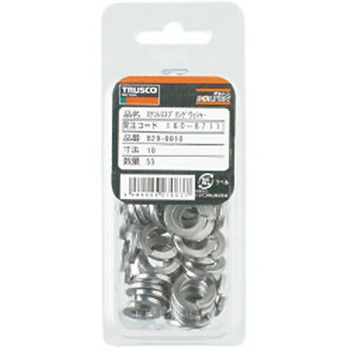 ＴＲＵＳＣＯ スプリングワッシャー ステンレス Ｍ８ ８５個入 B29-0008
