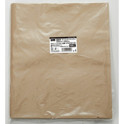 ＴＲＵＳＣＯ 緩衝材 クッションペーパー ２５０×３００ １００枚 CP2530100