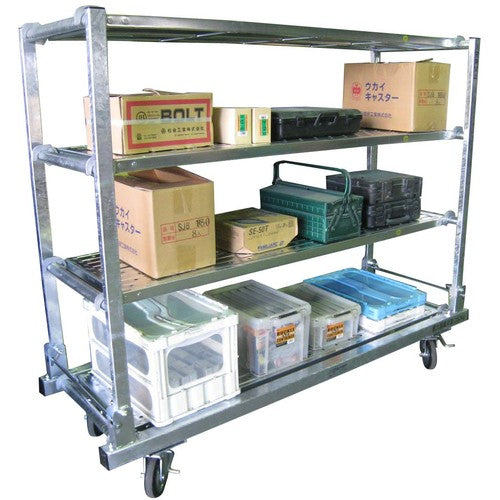 カンベ かんたん棚 床１枚棚板３枚付 KT1850N4