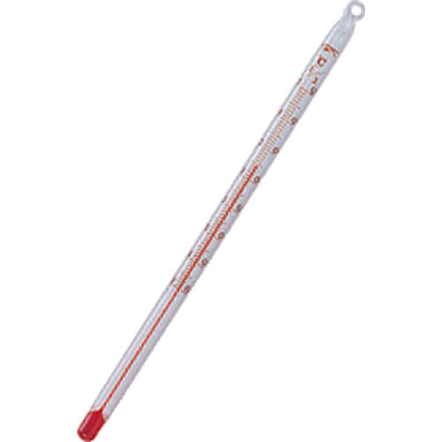 【送料・納期都度見積】 佐藤 アルコール棒状温度計 －２０～５０℃ １５ｃｍ （０６００－００） 0600-00