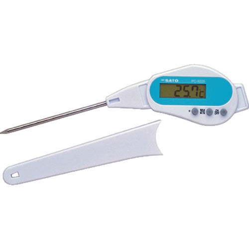 【送料・納期都度見積】 佐藤 防滴型デジタル温度計 ＰＣ－９２２５ （１７５４－００） PC-9225