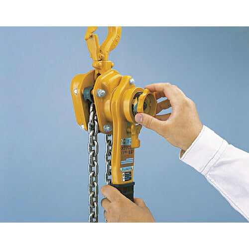 ＫＩＴＯ　レバーブロック　Ｌ５形　定格荷重０．８ｔ　揚程１．５ｍ　高耐久・高操作性　【選べる定格荷重】　ＬＢ００８ LB008