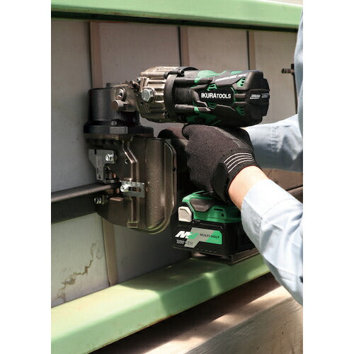 育良 充電油圧式コードレスバリアフリーパンチャー（５０１５６） 穴あけ最大能力ステンレスｔ６×Φ２０ｍｍ ISK-BP20LF