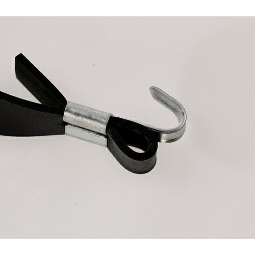 ＴＲＵＳＣＯ ゴムロープ フック、Ｄカン金具付き 幅２０ｍｍＸ長さ１．０ｍ １本 GR-2010AD1