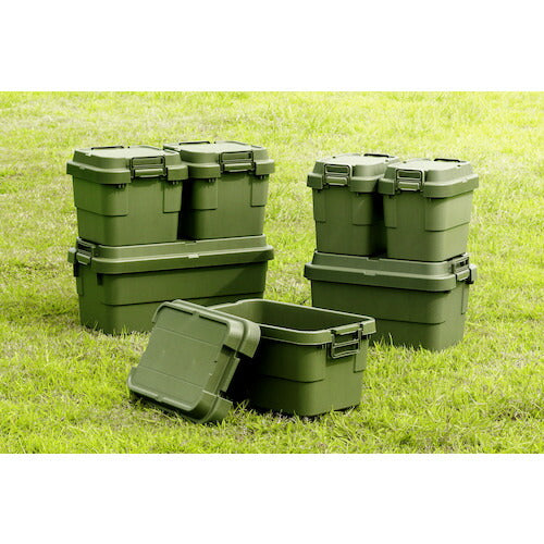 ＴＲＵＳＣＯ トランクカーゴ フラット天板仕様 ２０Ｌ ОＤ色 ODCF-20