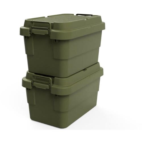 ＴＲＵＳＣＯ トランクカーゴ フラット天板仕様 ５０Ｌ ОＤ色 ODCF-50