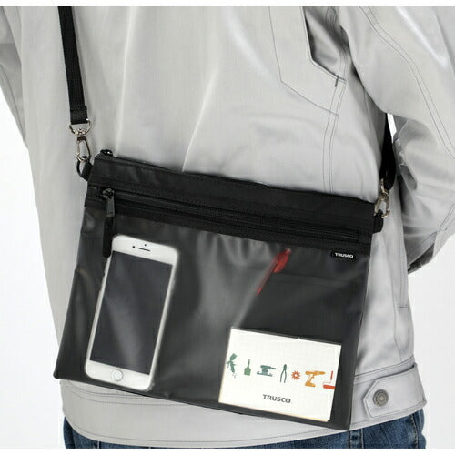 ＴＲＵＳＣＯ サコッシュ ２００×２８０ 黒色 SAC280BK