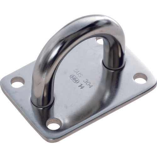 ＴＲＵＳＣＯ アイプレート ステンレス製 １４ｍｍ １個入 TIP-14