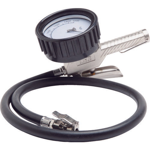 ＴＲＵＳＣＯ タイヤゲージ グリップタイプ １４００ｋＰａ 米式バルブタイプ THB25AA