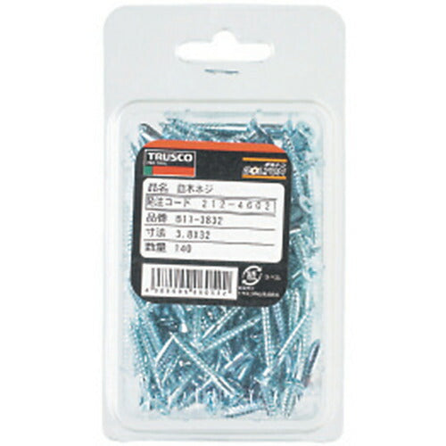 ＴＲＵＳＣＯ 皿木ねじ ユニクロ Ｍ３．５×２５ ２２０本入 B11-3525