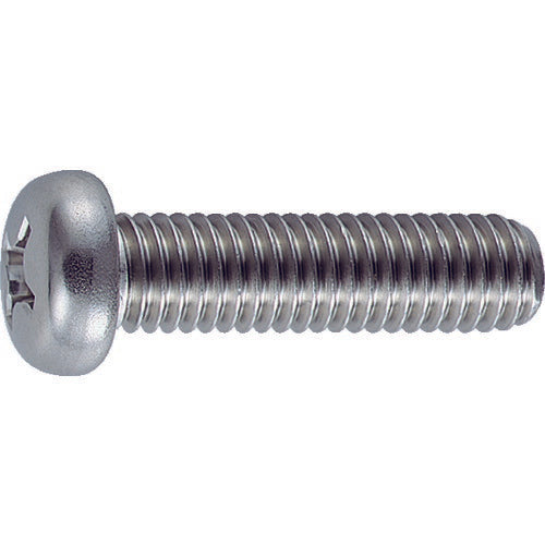 ＴＲＵＳＣＯ ナベ頭小ねじ ステンレス 全ネジ Ｍ２×３ １５０本入 B05-0203