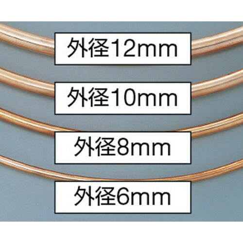 ＳＵＭＩＴＯＭＯ　空調冷媒用軟質銅管１０ｍコイル NDK-0808-10