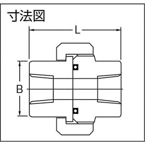 フジトク　ユニオン　５０Ａ　ねじ込み　炭素鋼 OU-PT-50A