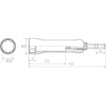 ベッセル 超剛鍛ミラーソケット 対辺２１ｍｍ ＭＴＡ２０２１１１ MTA202111