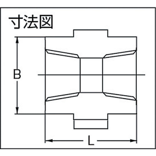 フジトク　中６角ソケット　６角Ｓ　８Ａ　炭素鋼 6S-PT-8A