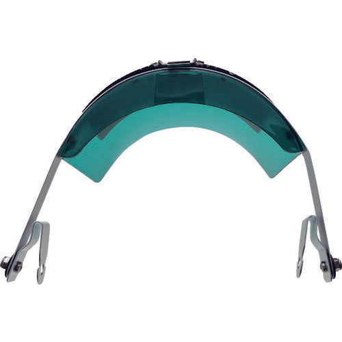 ＴＲＵＳＣＯ ヘルメット取付型防災面 グリーン ダブル型 BM-HW