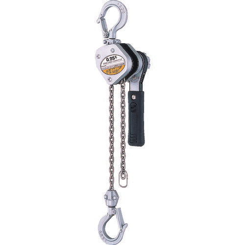 ＫＩＴＯ　レバーブロック　ＬＸ形　定格荷重２５０ｋｇ　揚程１ｍ　小型・軽量　【選べる定格荷重】　ＬＸ００３ LX003