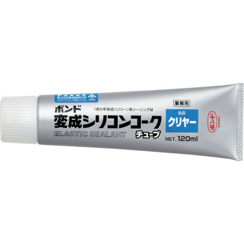 コニシ ボンド 変成シリコンコーク クリヤー チューブ １２０ＭＬ ＃０５８０４ 05804