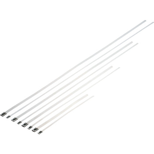 ＰＡＮＤＵＩＴ　ＭＬＴタイプ　自動ロック式ステンレススチールバンド　ＳＵＳ３０４　幅７．９ｍｍ　長さ５２１ｍｍ　５０本入り　ＭＬＴ６Ｈ－ＬＰ MLT6H-LP