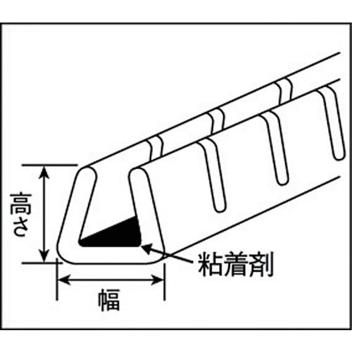 ＰＡＮＤＵＩＴ　粘着剤付き自在ブッシュ　スリットあり　ナチュラル GEE144F-A-C