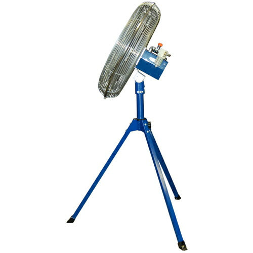 アクアシステム　無給油エアモーター式工場扇　スタンド大型　（アルミハネ６０ｃｍ） AFG-24NL