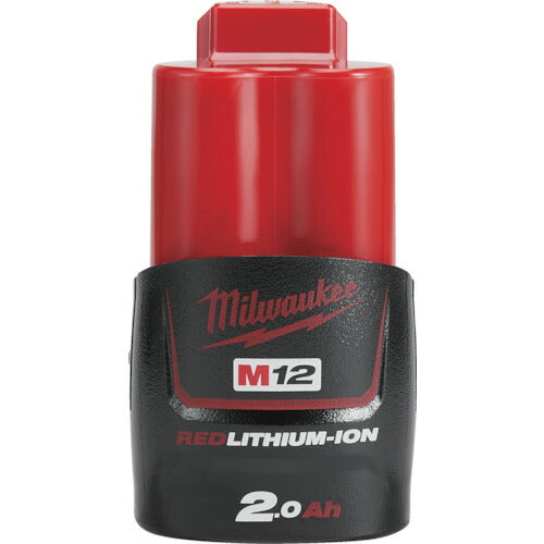 ミルウォーキー 充電インパクトレンチ用電池パック Ｍ１２ ２．０ＡＨバッテリー M12 B2 JP