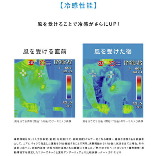 リベルタ　氷撃　フリーズテックパフォーマンス　ロングネックゲーター　エコパッケージ　ホワイト　フリーサイズ FTP-25152413