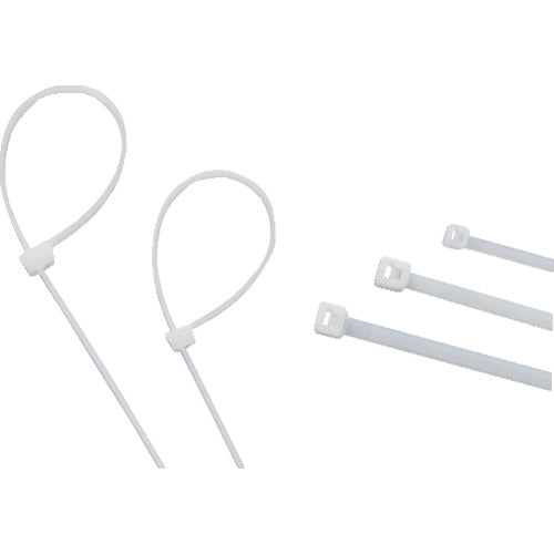 ＴＲＵＳＣＯ ケーブルタイ 幅１．９ｍｍＸ８０ｍｍ 最大結束Φ１７ １００本入 TRCVJ-80