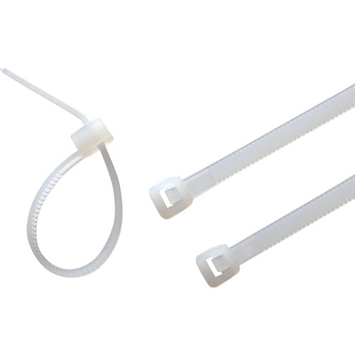 ＴＲＵＳＣＯ ケーブルタイ 幅３．５ｍｍＸ８０ｍｍ 最大結束Φ１５ １００本入 TRCVJH-80