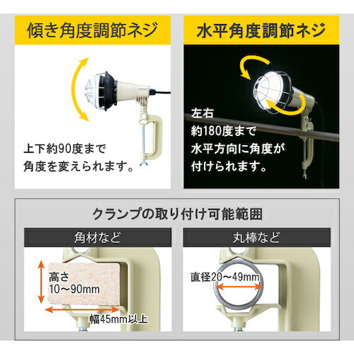 ＩＲＩＳ ５３７４２３ ＰＲＯＬＥＤＳ ＬＥＤ投光器 ５５００ｌｍ LWTL-5500CK