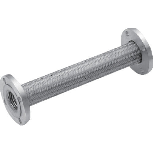 テクノフレックス　フランジ型汎用品フレキシブルホース　Ｆ１１０－２０Ａｘ３００Ｌ　ＪＩＳ１０ＫＦ／ＳＳ４００ F110-20AX300L JIS10KF/SS400