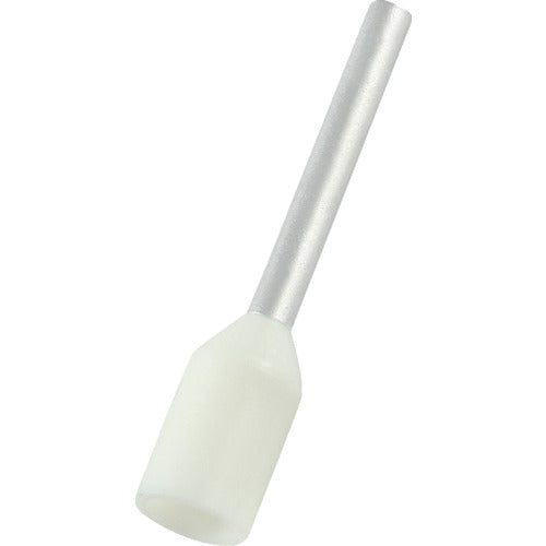 ＴＲＵＳＣＯ フェルール圧着端子 絶縁スリーブ付き ０．５－１０ １００個入 FT0510-W