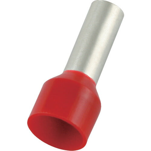ＴＲＵＳＣＯ フェルール圧着端子 絶縁スリーブ付き １０－１２ １００個入 FT10012-R