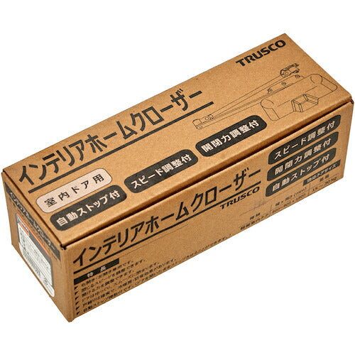 ＴＲＵＳＣＯ インテリアホームクローザー 開閉力調整機能付き ライトブラウン HDC-LBR