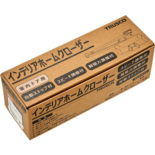 ＴＲＵＳＣＯ インテリアホームクローザー 開閉力調整機能付き ホワイト HDC-W