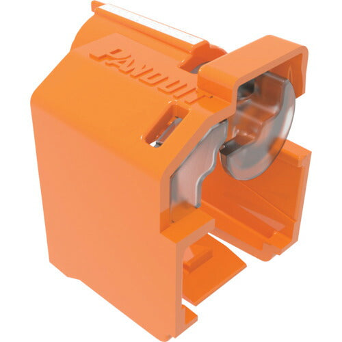 ＰＡＮＤＵＩＴ　パッチコードロック（ＬＡＮケーブルロック）　オレンジ　１０個入り　専用工具１個付き　ＰＳＬ－ＤＣＰＬＲＥ－ＯＲ PSL-DCPLRE-OR
