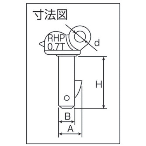 日本クランプ　穴つり専用クランプ RHP-700