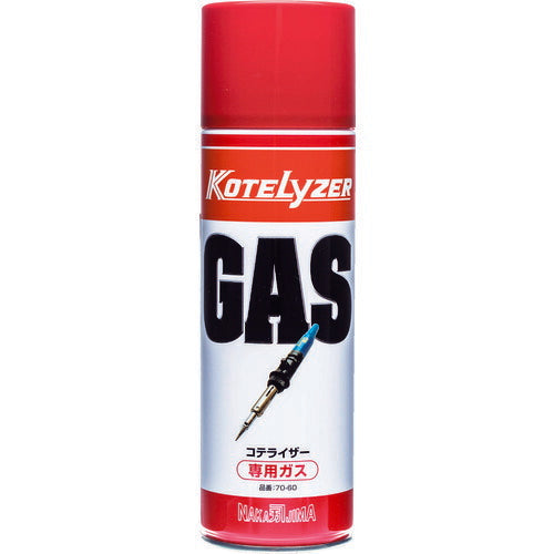 コテライザー ガスボンベＬサイズ４８０ｍｌ入り 70-60