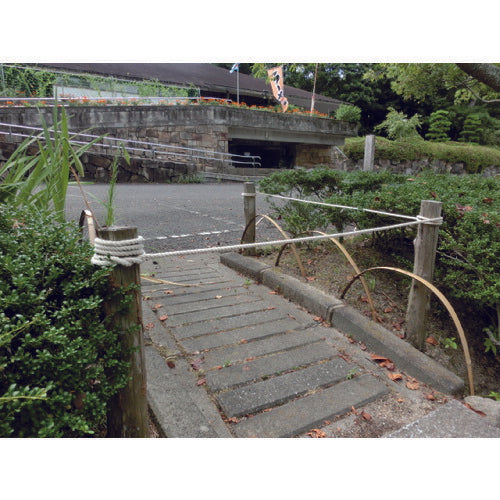 ＴＲＵＳＣＯ 綿ロープ ３つ打 線径９ｍｍＸ長さ１５０ｍ R-9150M