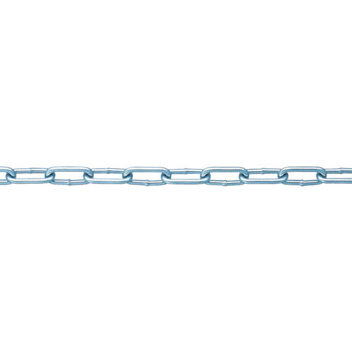 ニッサチェイン　鉄ユニクロ溶接リンクチェイン　３ｍｍ×３０ｍ IW2030