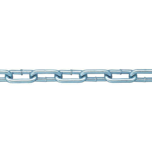 ニッサチェイン　鉄ユニクロ溶接リンクチェイン　５．５ｍｍ×３０ｍ IW2055