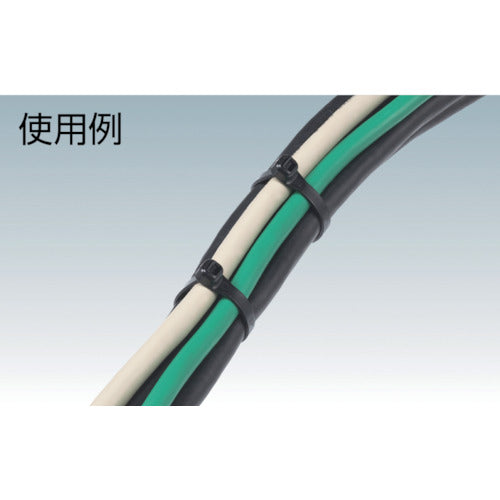ＰＡＮＤＵＩＴ　スーパーグリップナイロン結束バンド　耐候性黒　（２５本入） PLT550B
