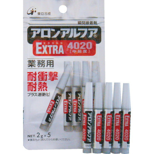 アロン アロンアルファ ＥＸＴＲＡ ４０２０ ２ｇ（５本入） AA-4020-02AL5